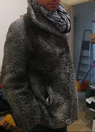 pelliccia di visone e di astrakan 