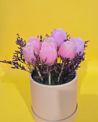 Mazzo di tulipani candele 🕯 