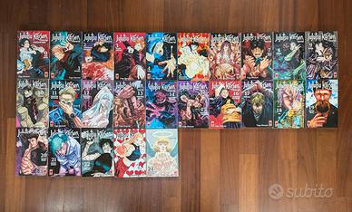 Jujutsu Kaisen manga volumi da 0 a 24