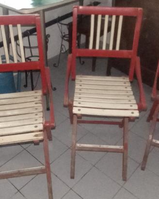 sedie in legno 