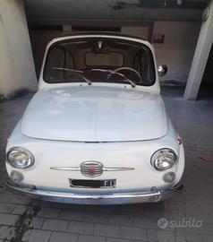FIAT 500 F 1966 targa originale