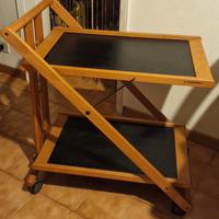 carrello portavivande pieghevole 