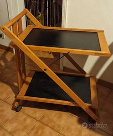 carrello portavivande pieghevole 