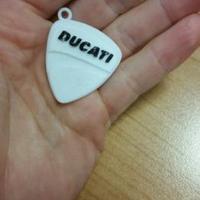 Portachiavi Ducati stampato con stampante 3d