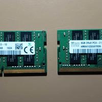 2x RAM DDR4 8GB (SK Hynix HMA41GS6AFR8N)