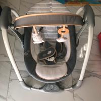 Culla altalena sdraietta bebe-Ingenuity swing’n go