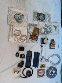 husqvarna 4t blocco ricambi guarnizioni leve avvi