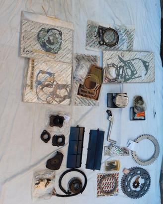 husqvarna 4t blocco ricambi guarnizioni leve avvi