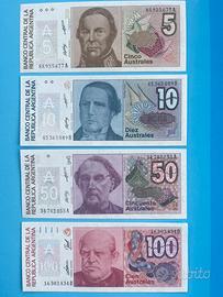 Banconote REPUBBLICA ARGENTINA FDS