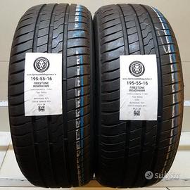 2 gomme 195 55 16 firestone a11443