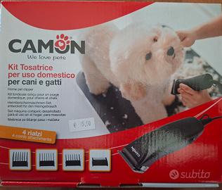 kit tosatrice cani e gatti