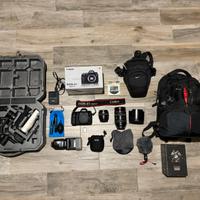 Kit fotografico canon 6D mark II, 24-70 2.8…