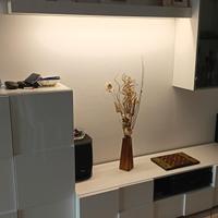 mobile soggiorno parete TV vetrina led