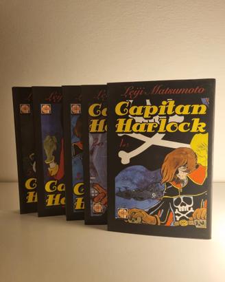 Capitan Harlock - serie manga completa 1-5 - GOEN