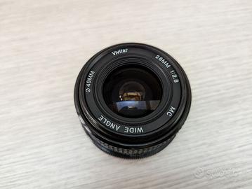 Obiettivo Vivitar 28mm 2.8 attacco Minolta