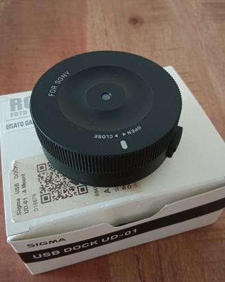 Sigma USB dock ud 01 attacco Sony A