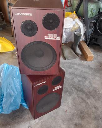 coppia casse per sistema hi-fi 