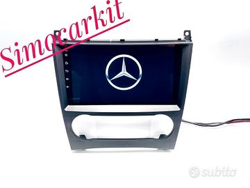 Car Tablet CarPlay Per Mercedes W203 W209