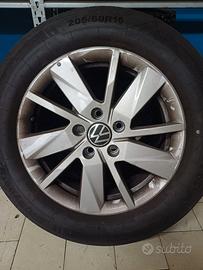 Cerchioni e gomme Originali in lega Caddy Wolkswag