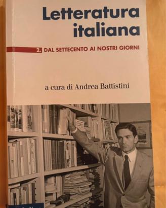 Letteratura italiana Battistini dal 700
