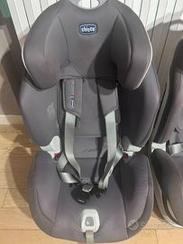 coppia di seggioloni auto Kikko con isofix