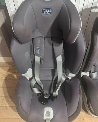 coppia di seggioloni auto Kikko con isofix