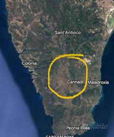 SANT' ANTIOCO - RUDERE CON AMPIO TERRENO