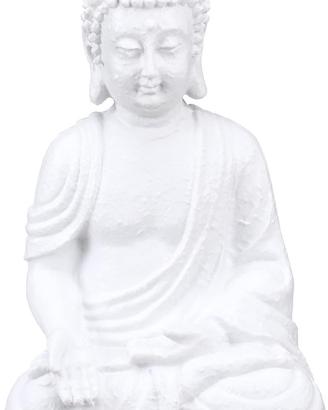 Statua del Buddha seduto 30 cm in poliresina