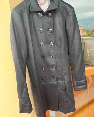 cappottino donna nero Betty Blu Elisabetta Franchi