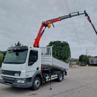 DAF LF45 220 12T gru Jib e ribaltabile