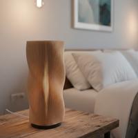 Lampada di design “Wave” - stampa 3D - led RGB