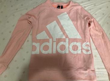 Felpa adidas outlet rosa cipria