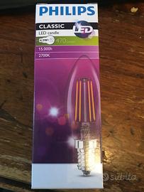 PHILIPS LED FILAMENT CANDLE E14 4.3W 2700K