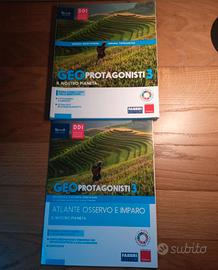 geo protagonisti volumi 3 , come nuovo , qualche p