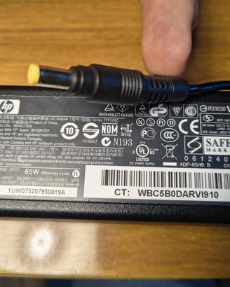 HP caricabatterie CA Part#380467-005 18.5v 3.5A