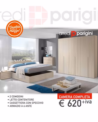 Camera da letto moderna PROMO 39030