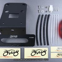 Portatarga corto KAWASAKI KLX 250 / S SF 2009 2020