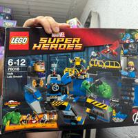 LEGO Marvel 76018 Hulk Lab Smash – completo