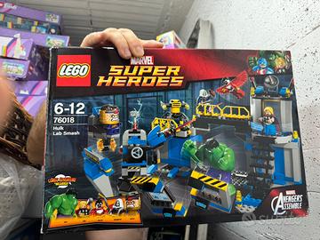 LEGO Marvel 76018 Hulk Lab Smash – completo