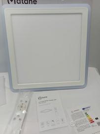 Plafoniera LED Matane Quadrata 24W Dimmerabile con
