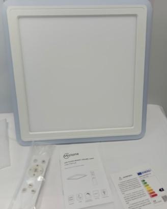 Plafoniera LED Matane Quadrata 24W Dimmerabile con