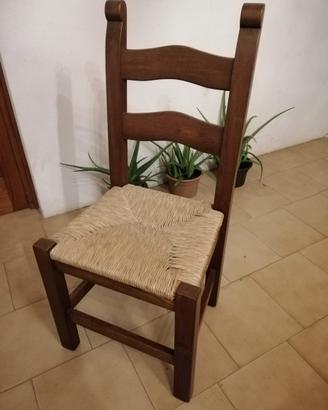Sedie rustiche