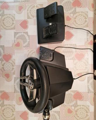 VOLANTE E PEDALIERA PLAYSTATION