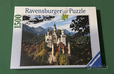 Puzzle 1500 pz nuovo Castello Neuschwanstein