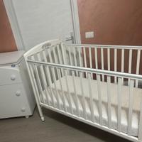 Culla lettino con sbarre