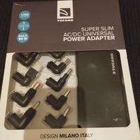 Tucano Super Slim AC/DC Universal Power Adapter