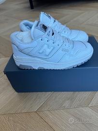 New Balance 550 Total White – Sneakers donna