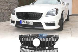 GRIGLIA MERCEDES SLK R172 11-15 LOOK GT-R NERO LUC