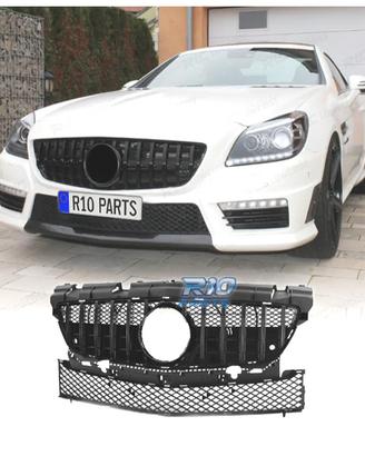 GRIGLIA MERCEDES SLK R172 11-15 LOOK GT-R NERO LUC