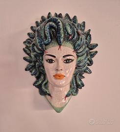 ceramica testa di Medusa 